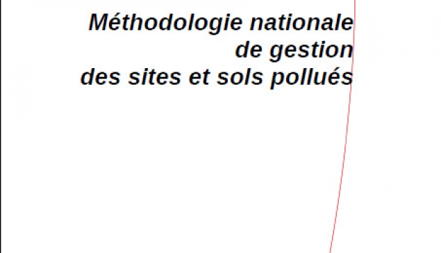 Méthodologie nationale de gestion des sites et sols pollués