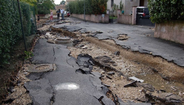 Méthode d'évaluation des dommages causés aux routes par les inondations