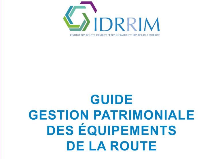 Gestion patrimoniale des équipements de la route