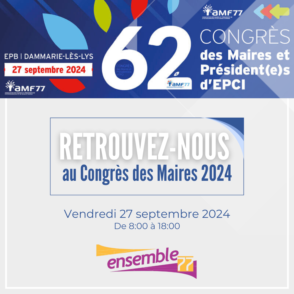 62ème Congrès AMF77